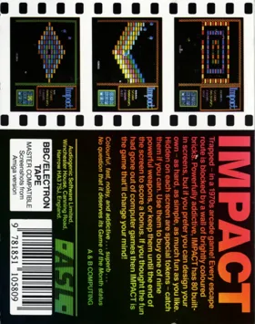 Impact! (1987)(Audiogenic) box cover back